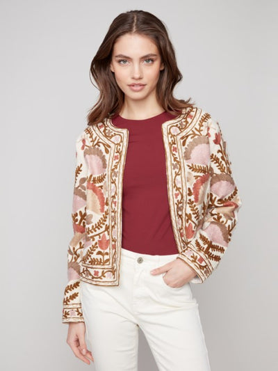 Embroidered Cotton Jacket