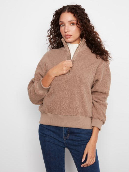 Half Zip Fleece by Charlie B