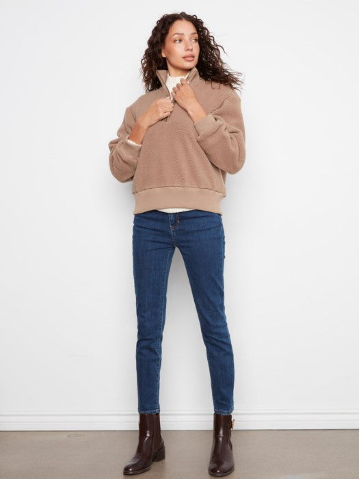 Half Zip Fleece by Charlie B
