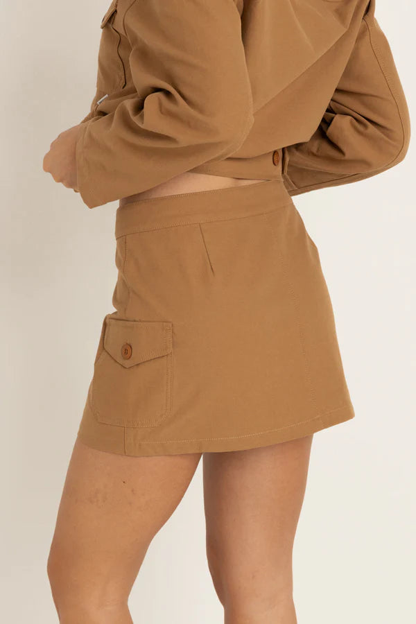 UTILITY MINI SKIRT