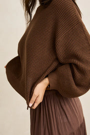 BALLOON SLEEVE SWEATER