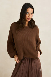 BALLOON SLEEVE SWEATER