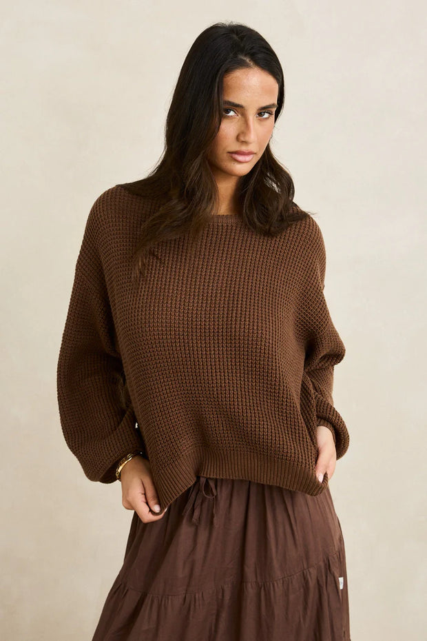 BALLOON SLEEVE SWEATER