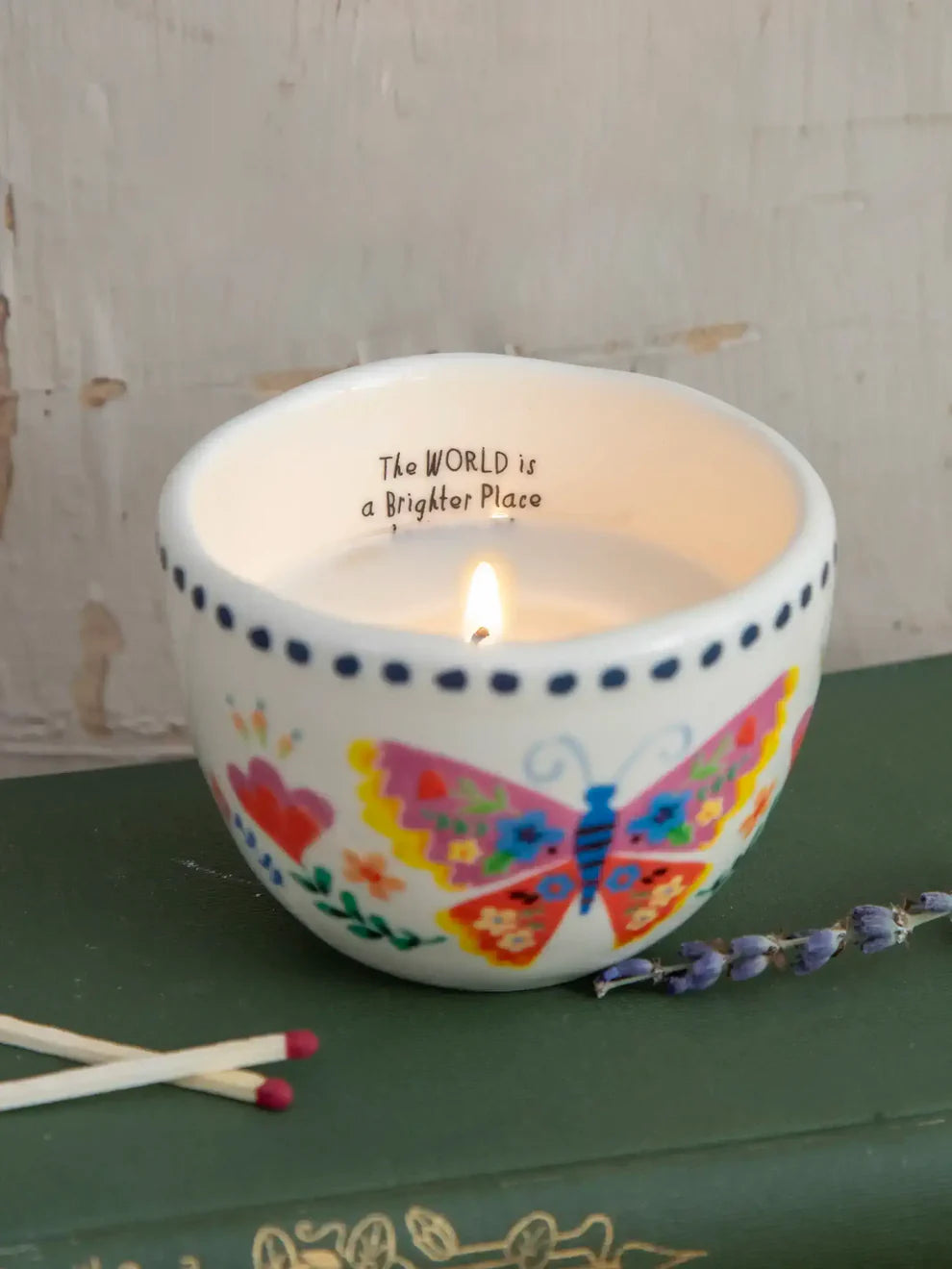 Secret Message Candle by Natural Life
