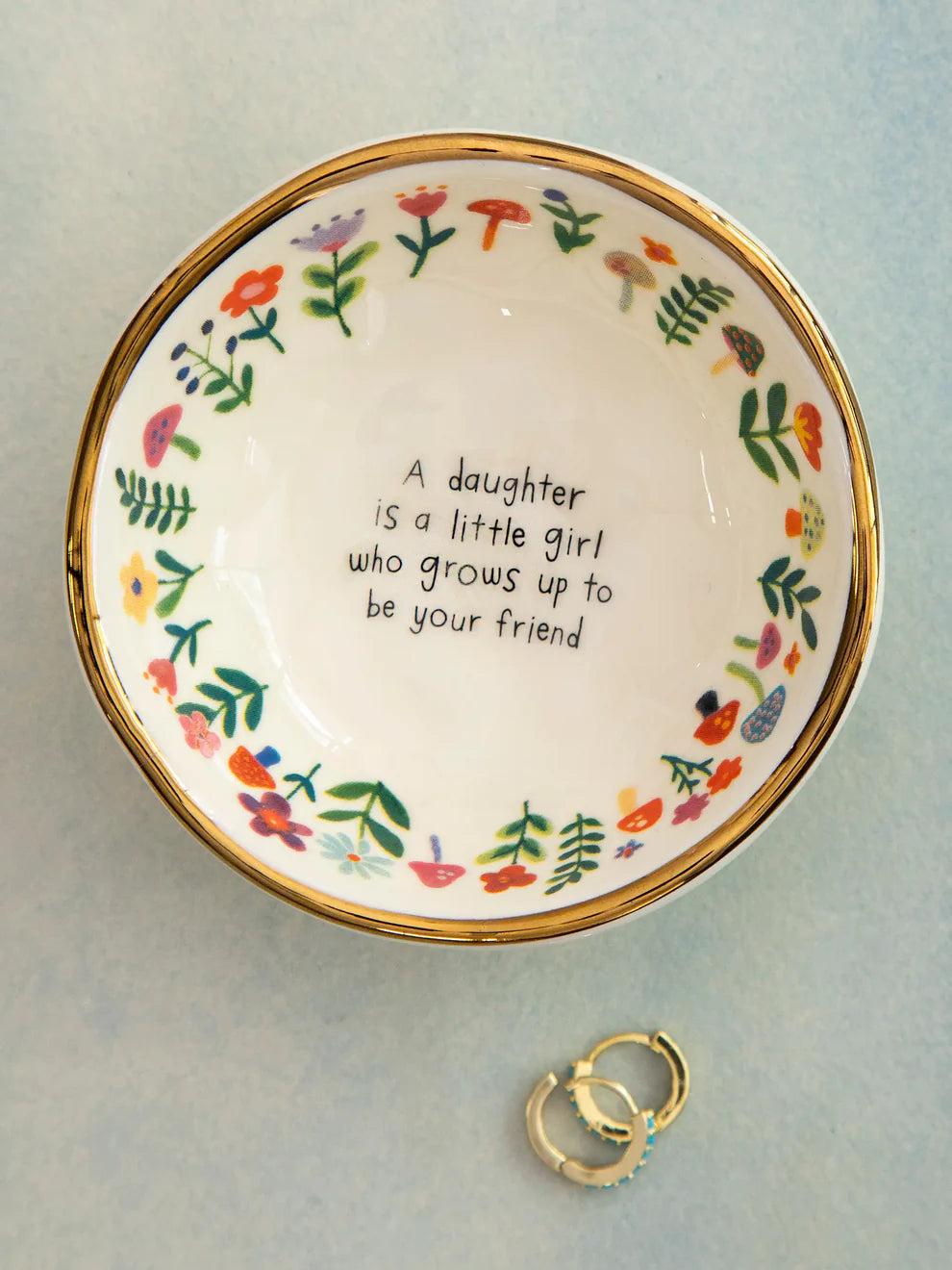 CERAMIC TRINKET BOWL