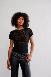 Angelina Lace Tee