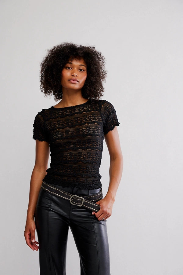 Angelina Lace Tee