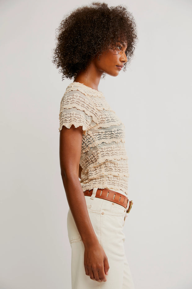 Angelina Lace Tee