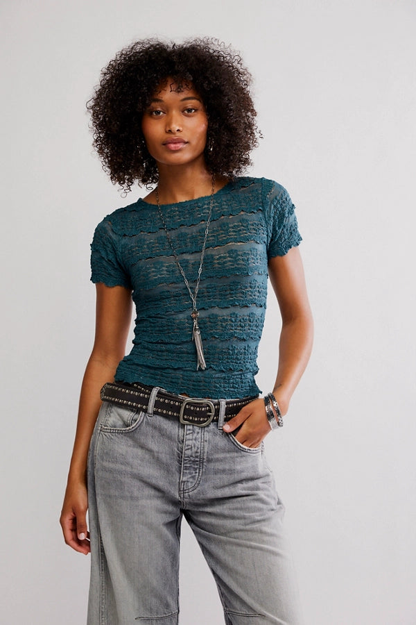 Angelina Lace Tee