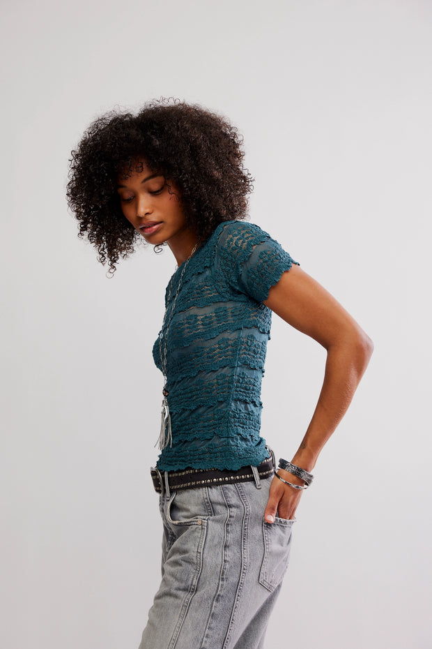 Angelina Lace Tee