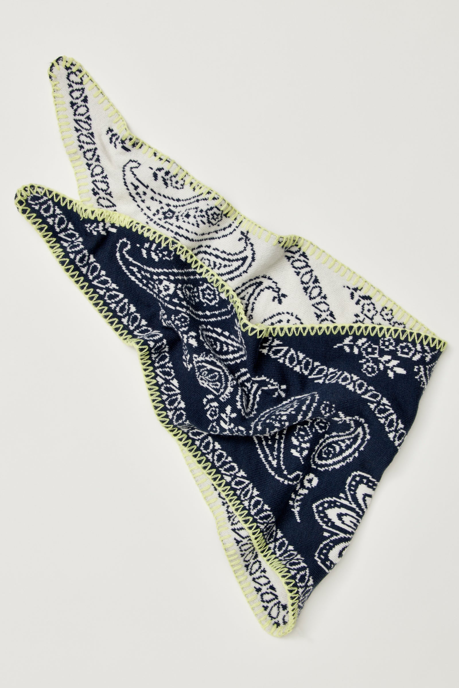 Carmen Knitted Triangle Scarf