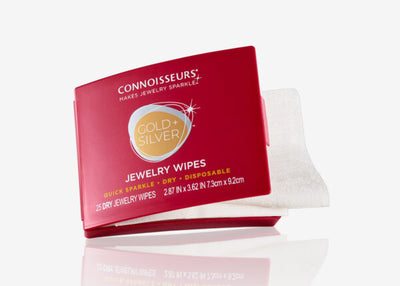 CONNOISSEUR JEWELRY CLEANING WIPES