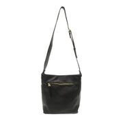 Bindi Front Slip Pocket Bucket Crossbody Bag