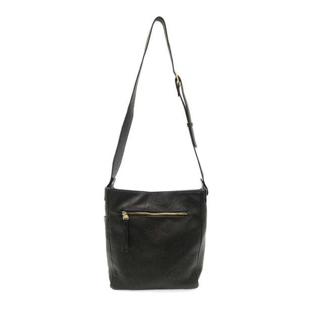 Bindi Front Slip Pocket Bucket Crossbody Bag