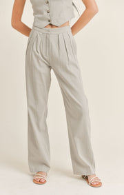 JOSIE PLEATED PANTS