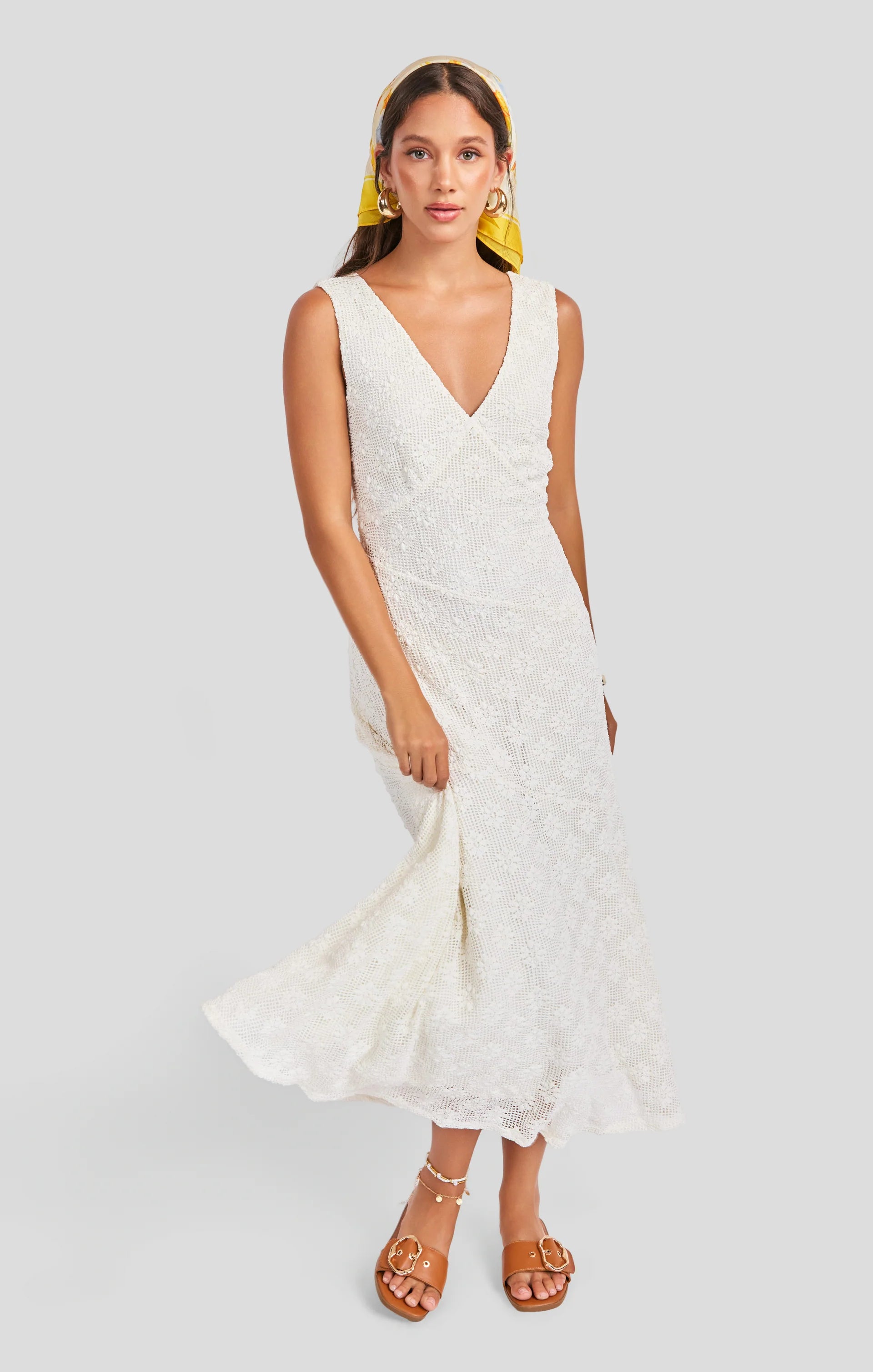 Sage The Label Cordelia Stretch Lace Dress