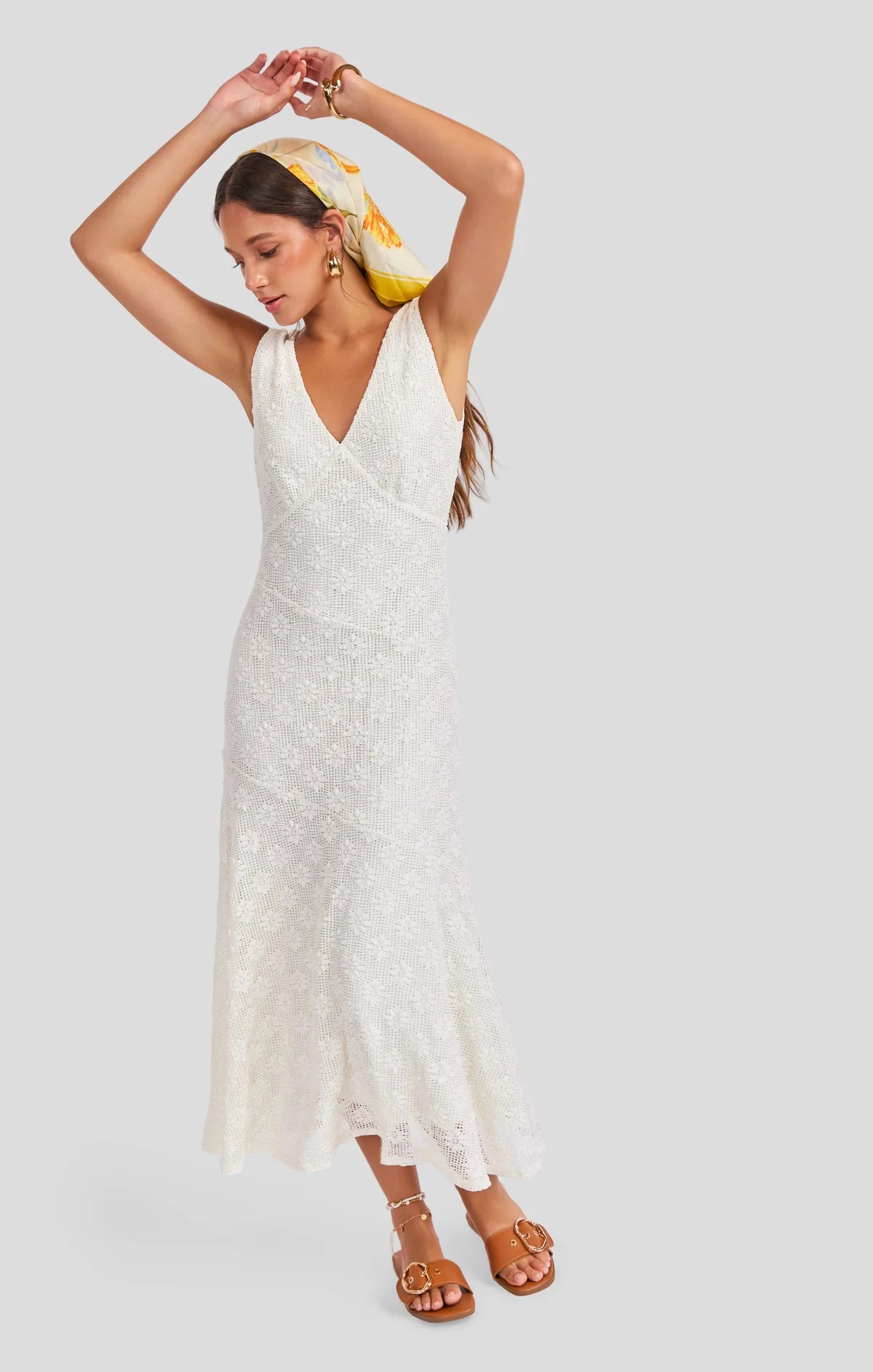 Sage The Label Cordelia Stretch Lace Dress