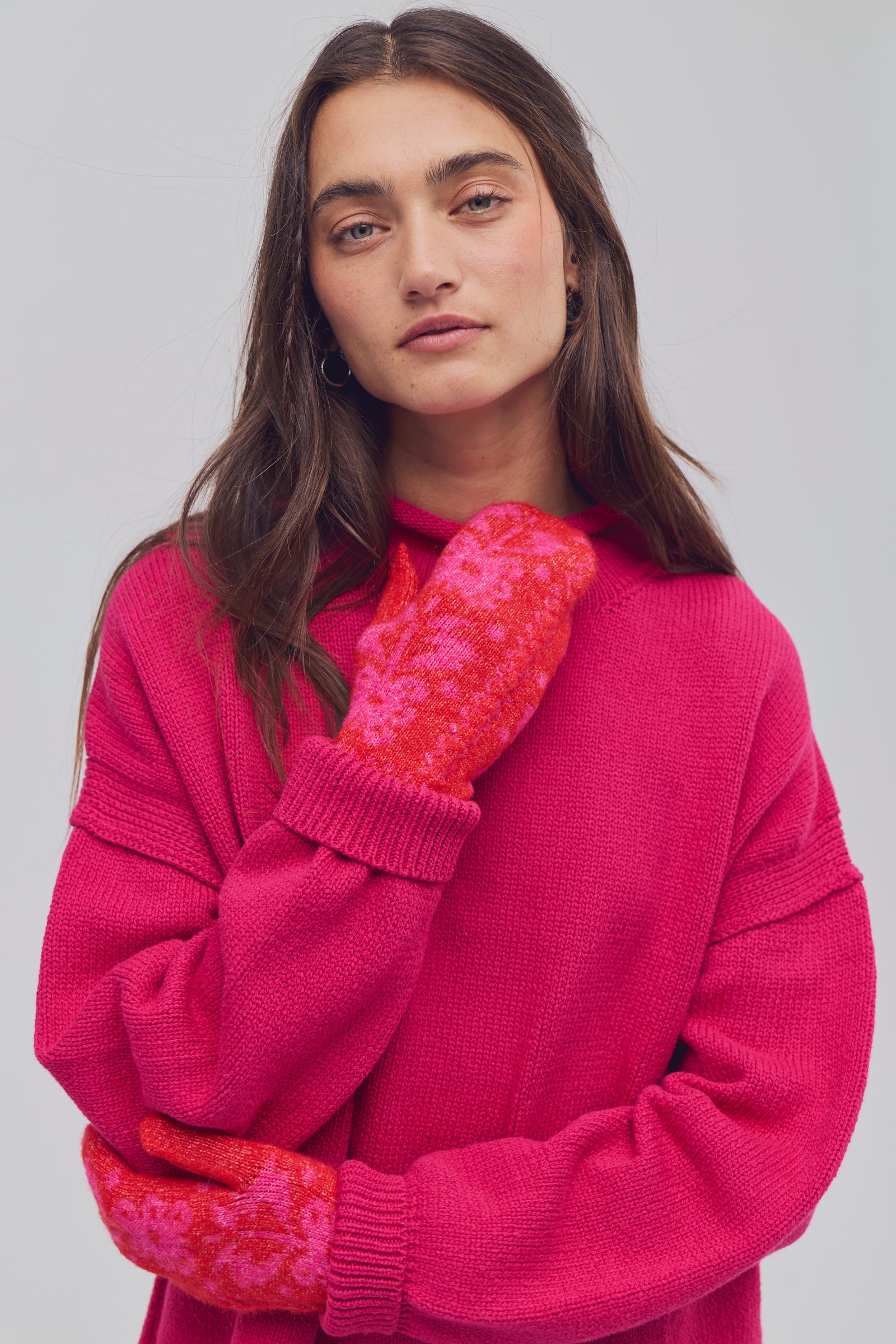Folk Mitten