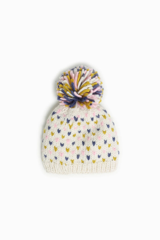 MANGO HEART POM HAT