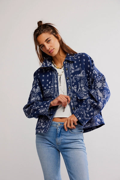 Bandana Jaquard Jacket