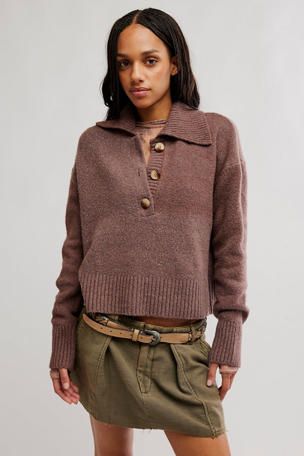 Trading Up Polo Sweater