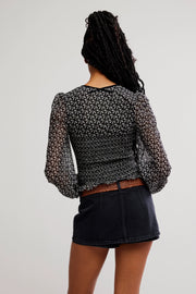 Free People Dottie Knit Top