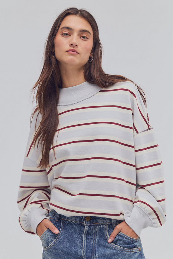 Palm Springs Striped Top