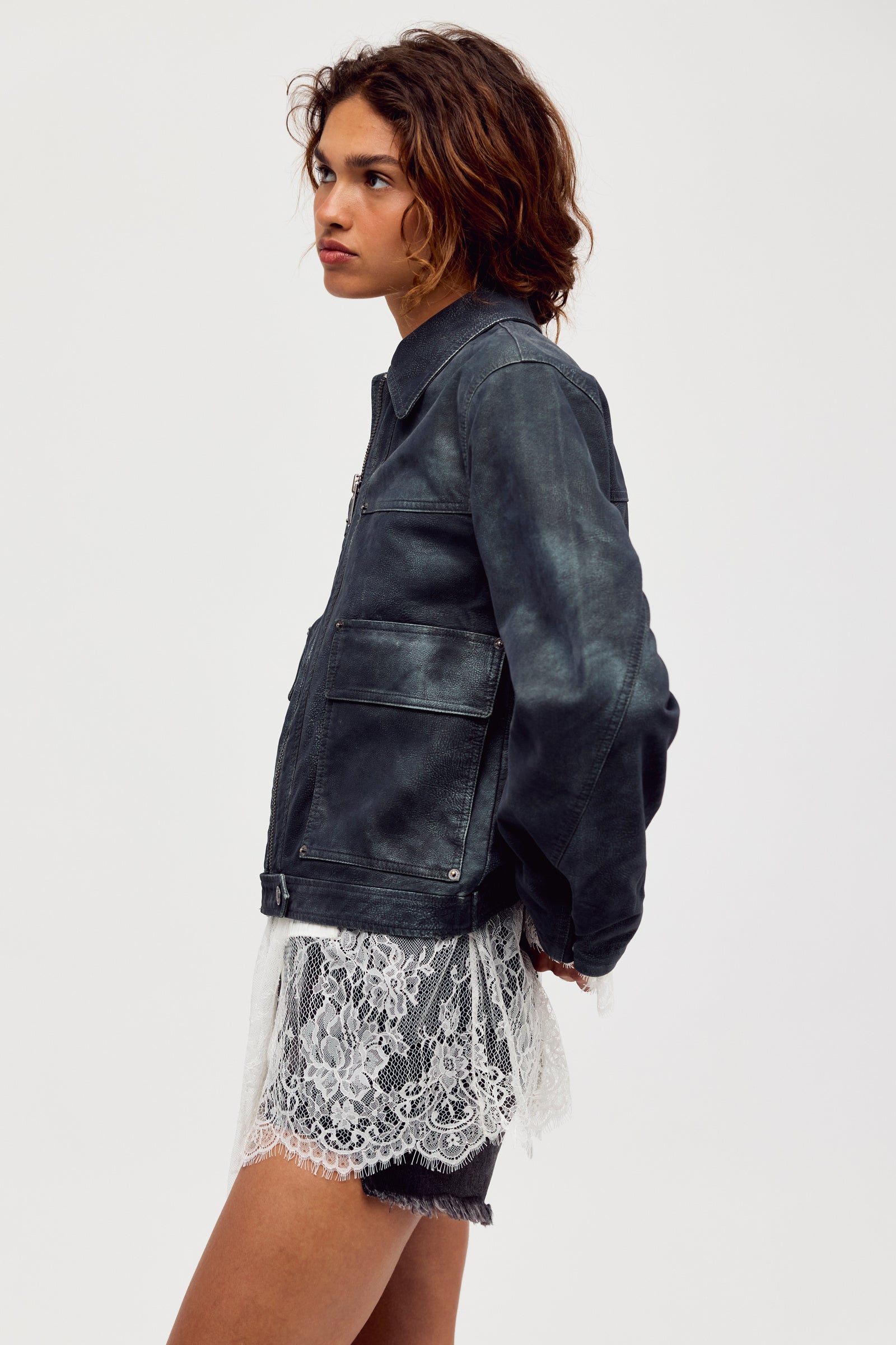 Blair Vegan Suede Jacket