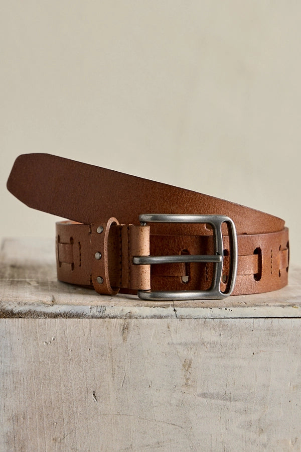 Free People Dallas Distressed Leather Belt