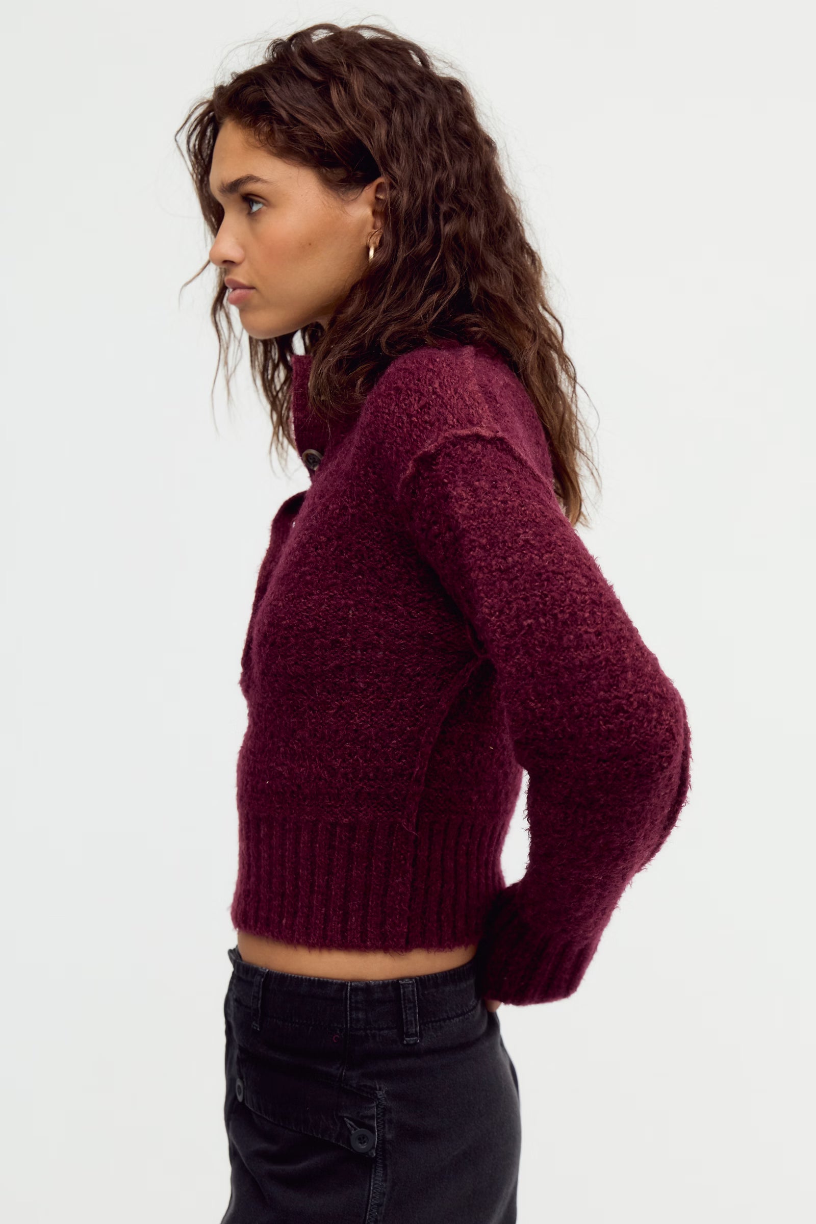 Tucked In Henley Pullover