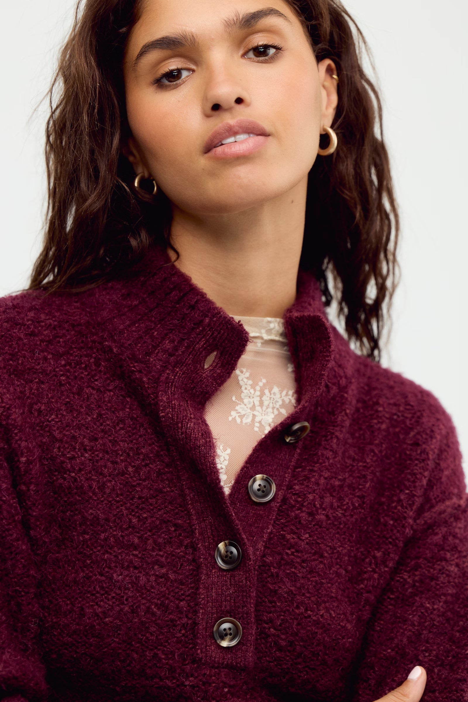 Tucked In Henley Pullover