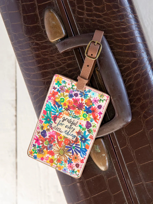 TRAVEL HAPPY LUGGAGE TAGS