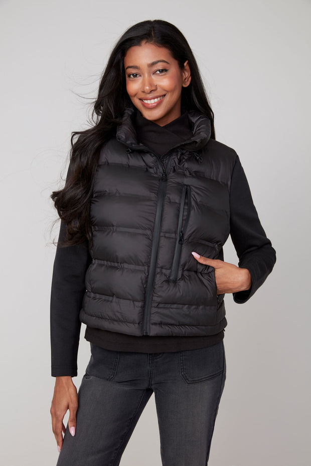Rosa Woven Quilted Jacket