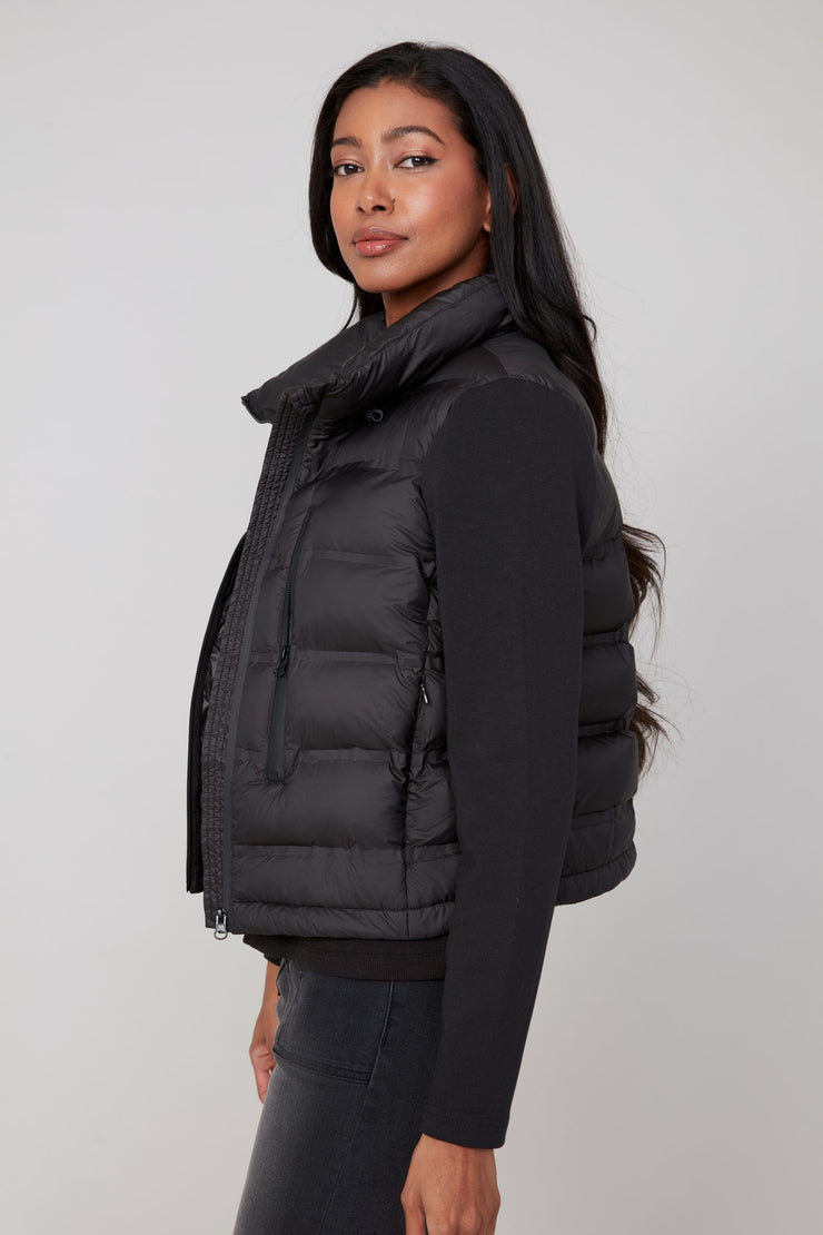 Rosa Woven Quilted Jacket
