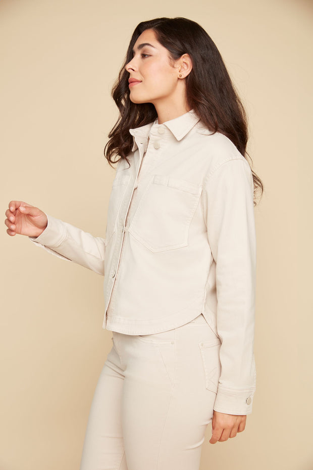 Renuar Oyster Woven Jacket