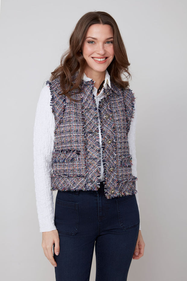 Tweed Angelica Vest