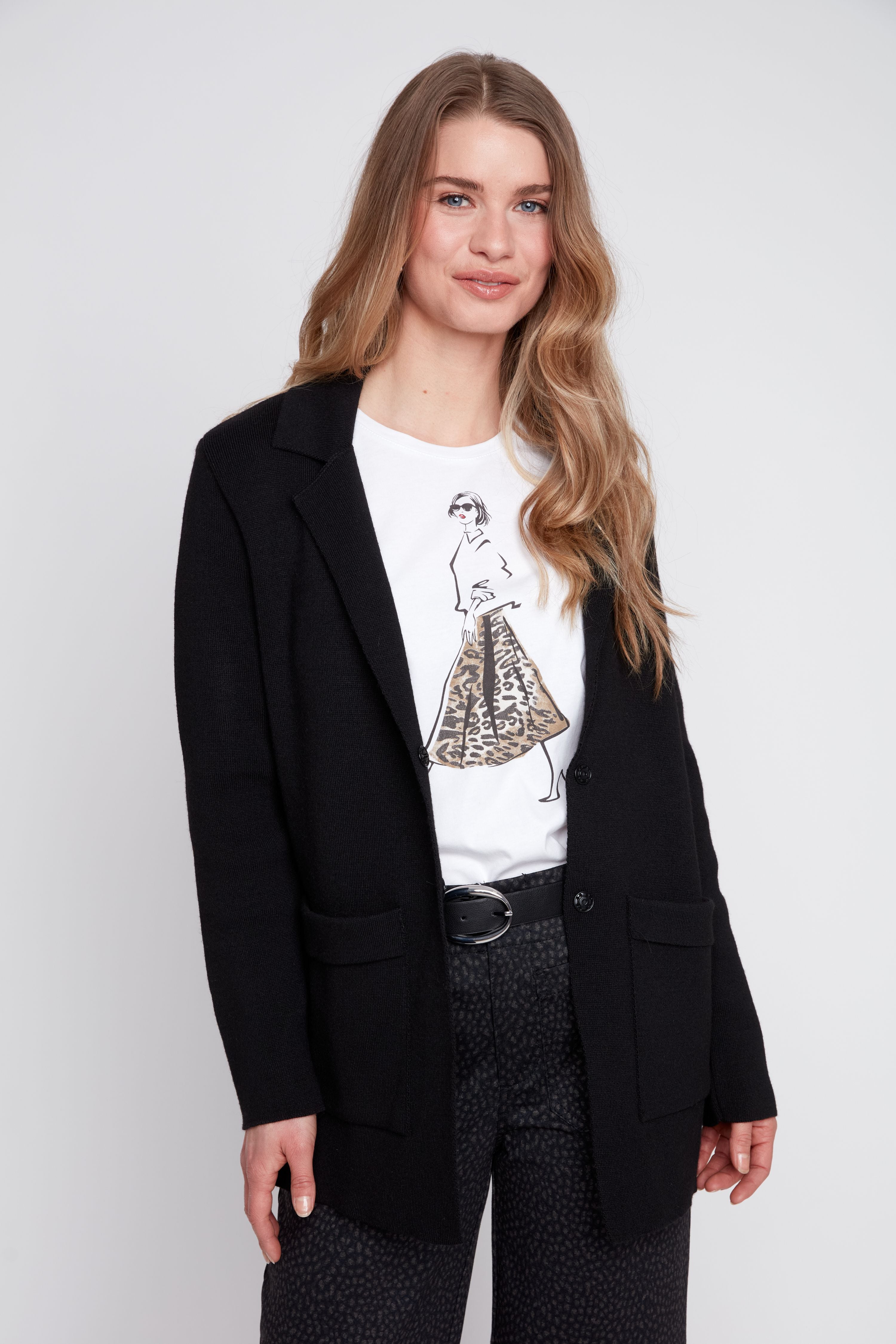 Renuar Blazer Cardigan