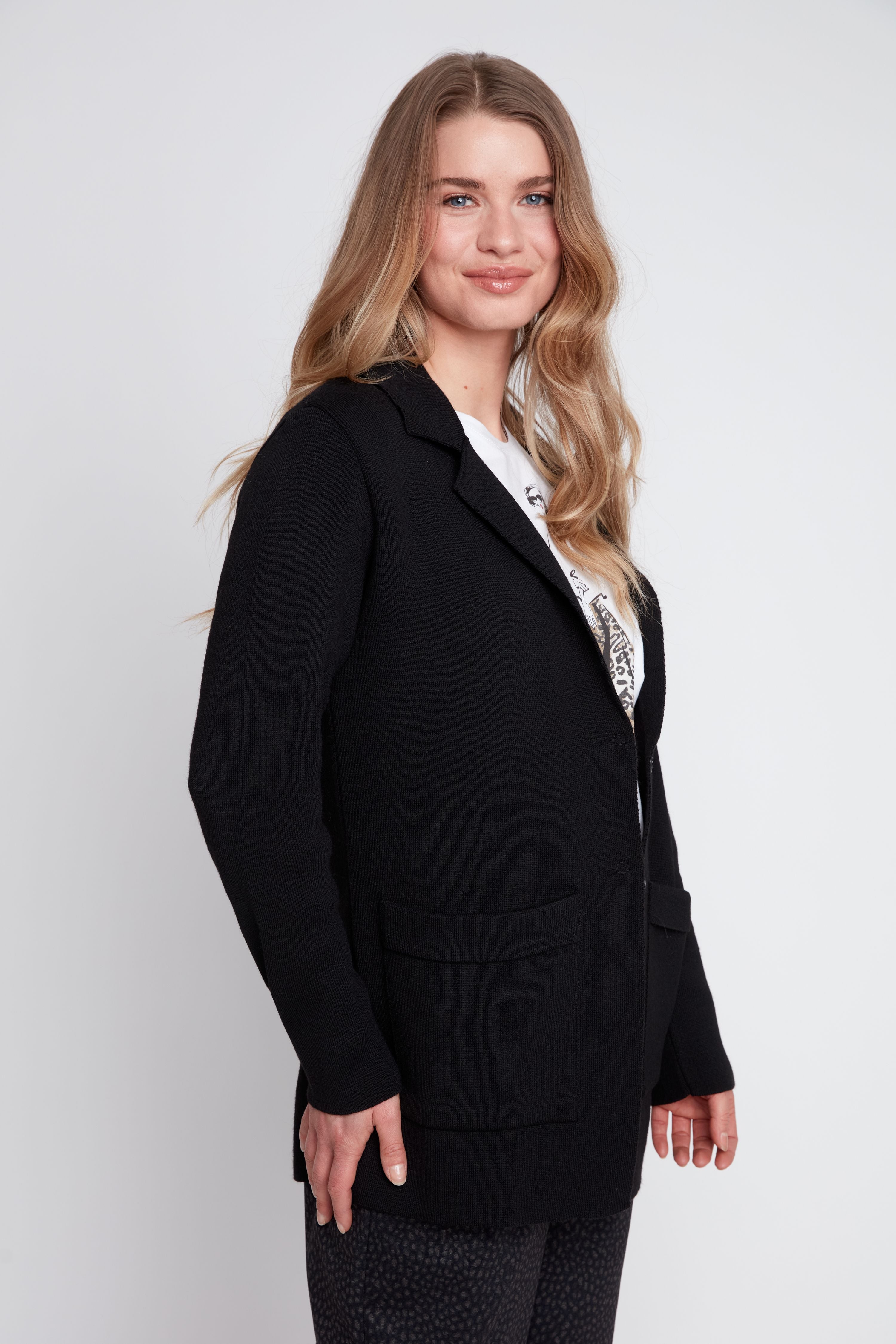 Renuar Blazer Cardigan