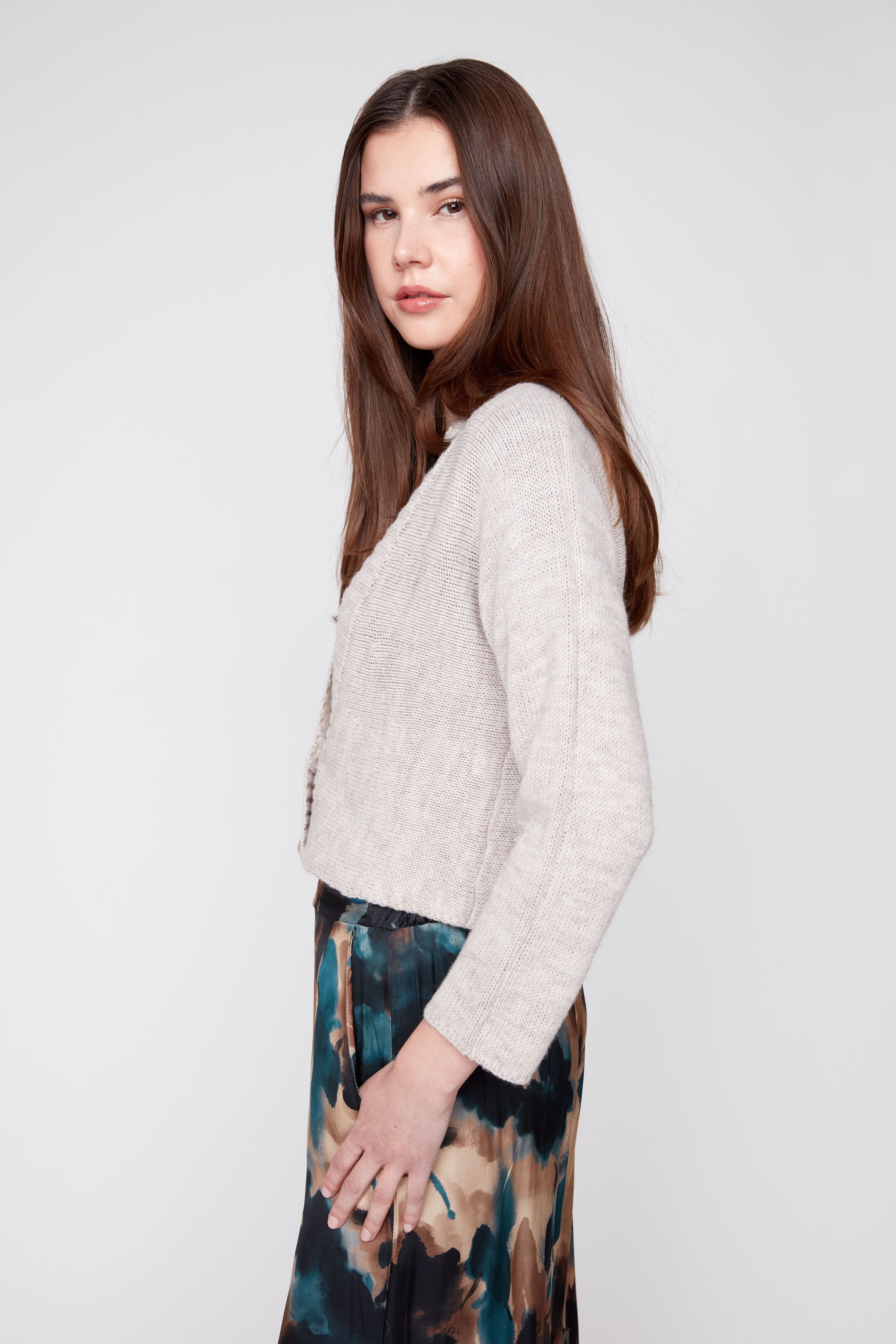 Renuar Double Breasted Cardigan