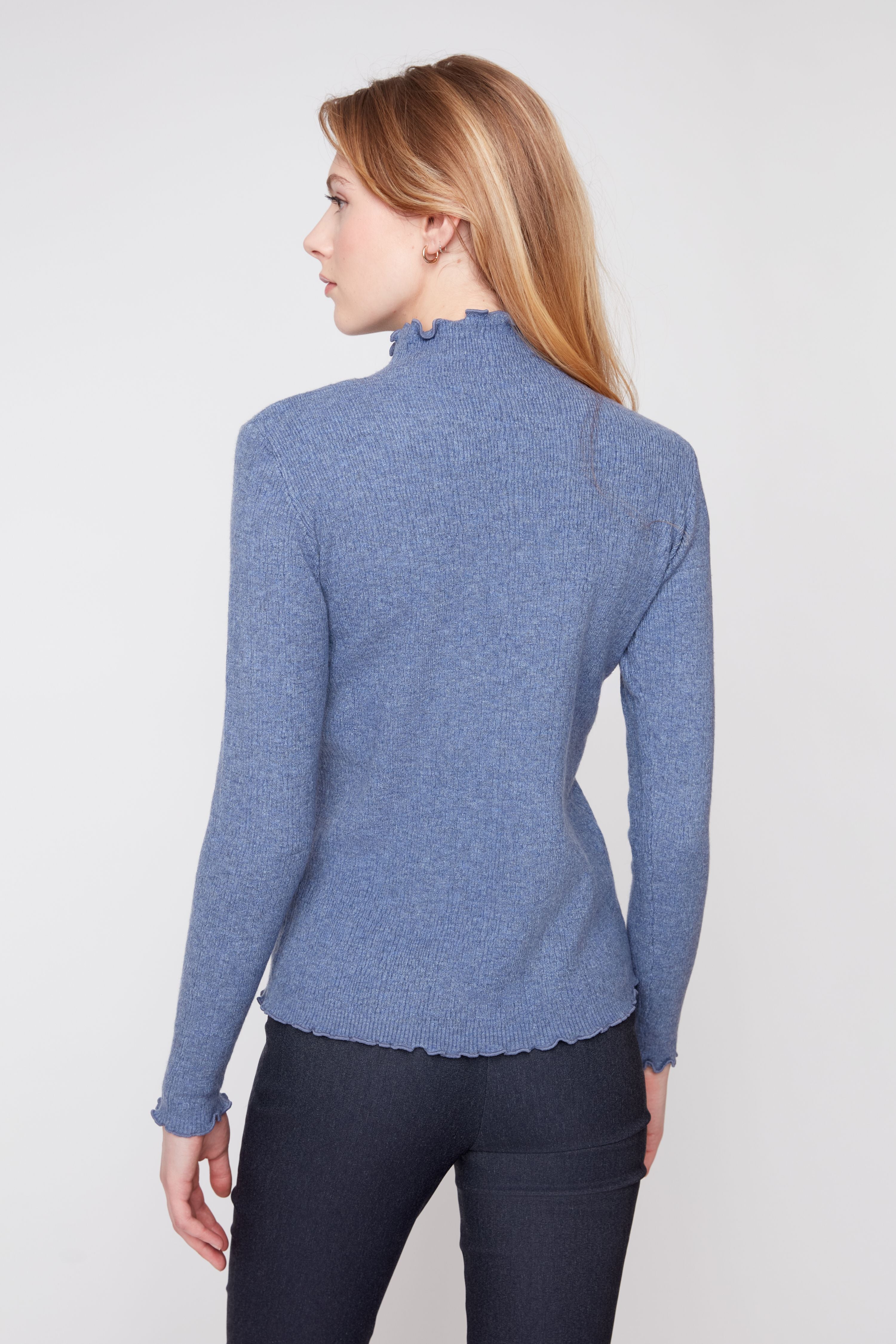Mock Neck Jenny Top