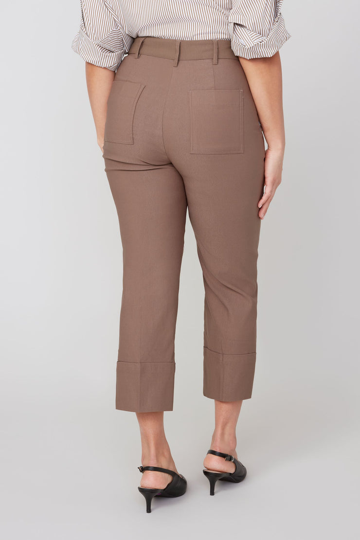Woven Caramel Pant