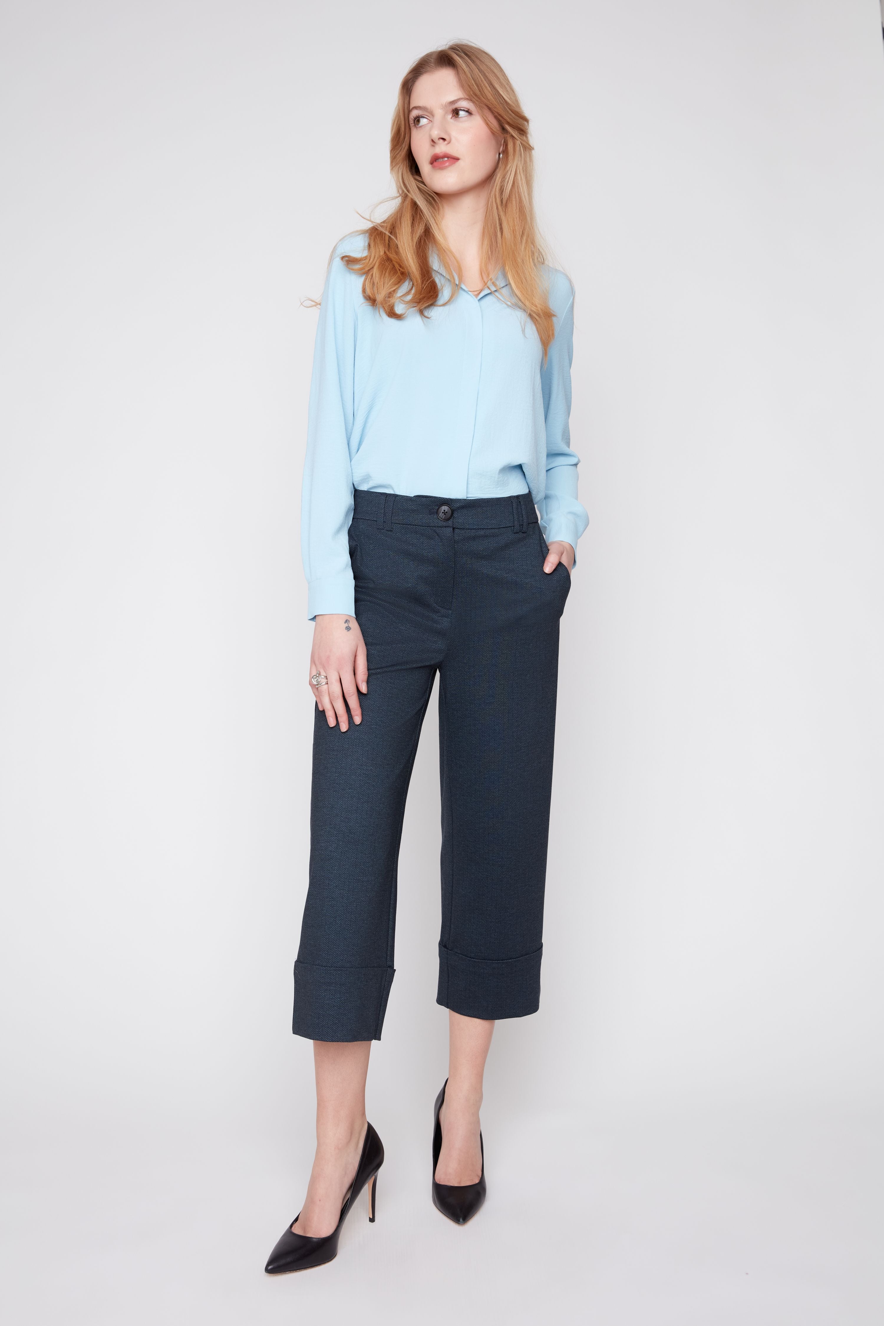 Cuffed Crop Lilly Pant