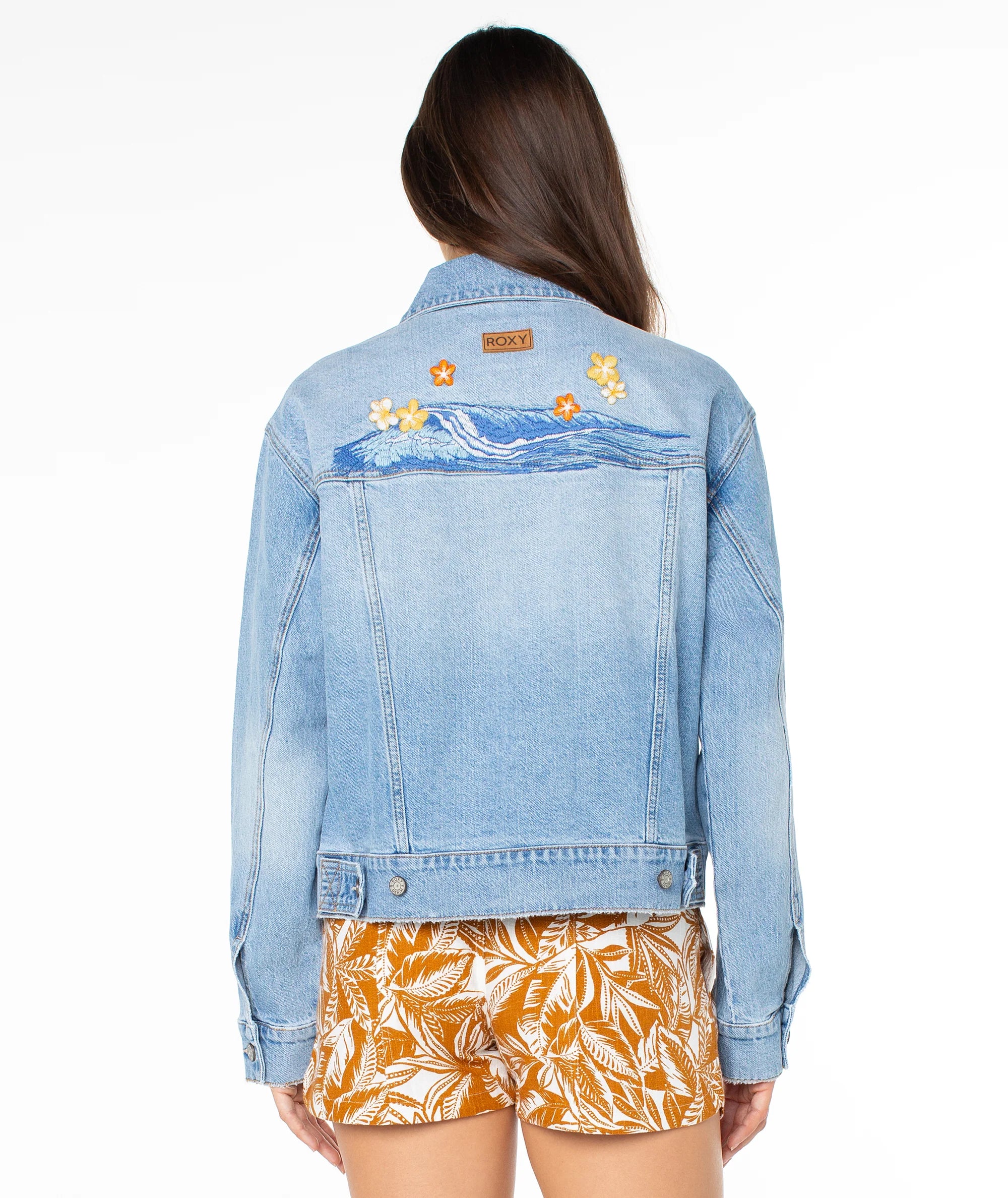 Roxy Big Wave Embroidery