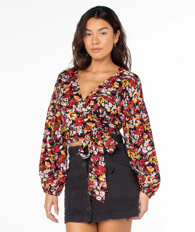 Coconut Girl Wrap Shirt