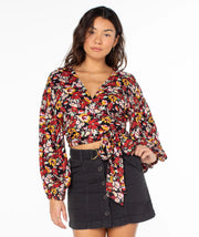 Coconut Girl Wrap Shirt