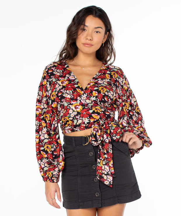 Coconut Girl Wrap Shirt