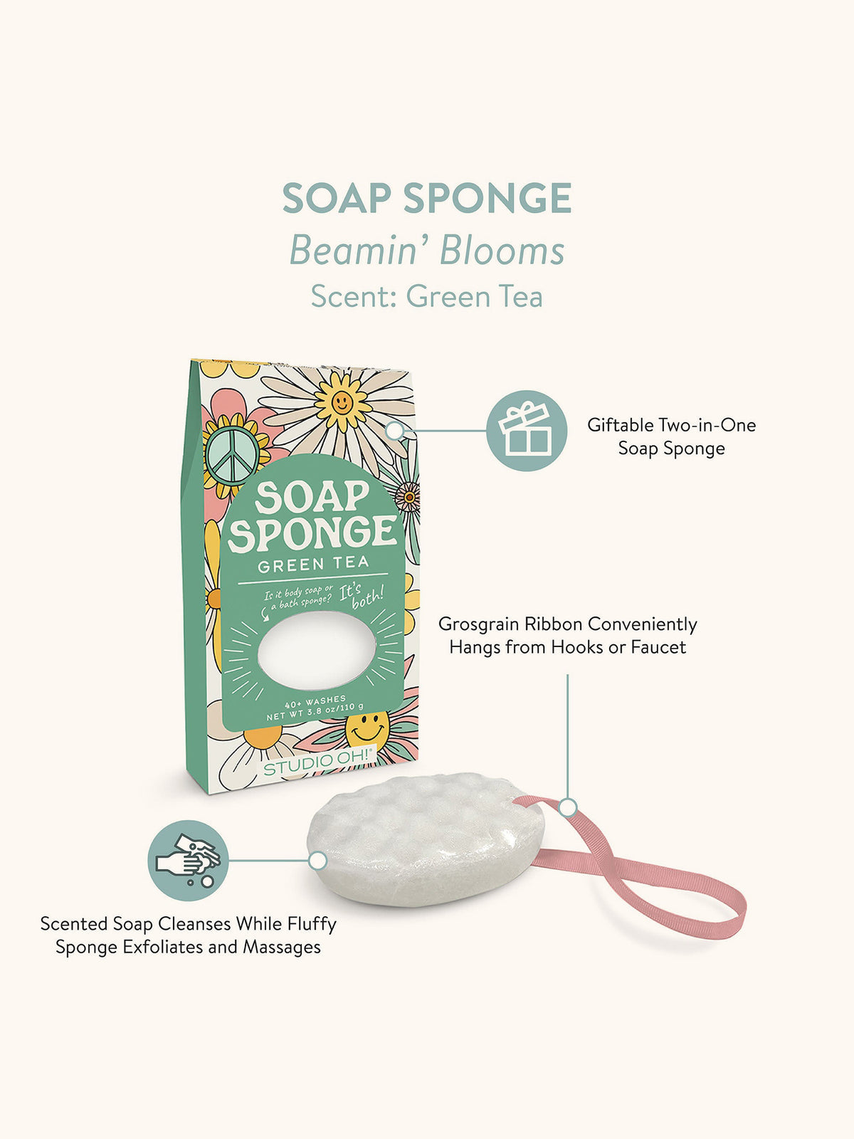 SOAP INFUSED SPONGE