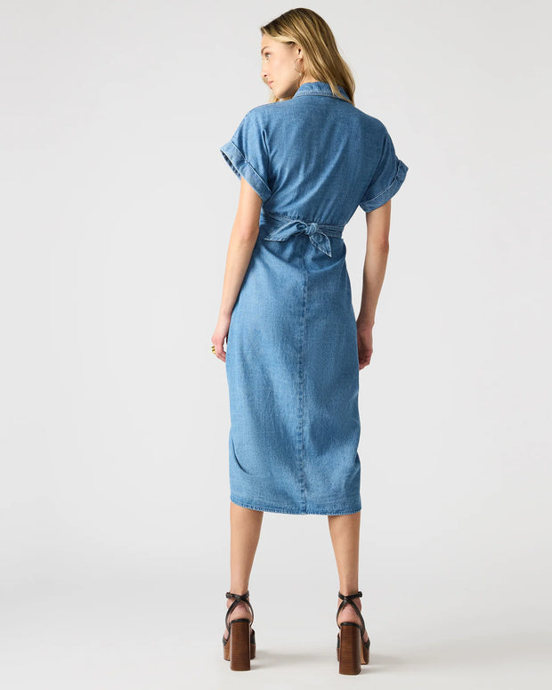 steve madden TORI CHAMBRAY DRESS