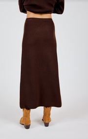 NIGHT AIR KNIT MAXI SKIRT