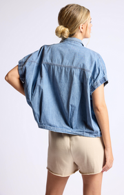 Sage The Label Dusty Travels Denim Shirt